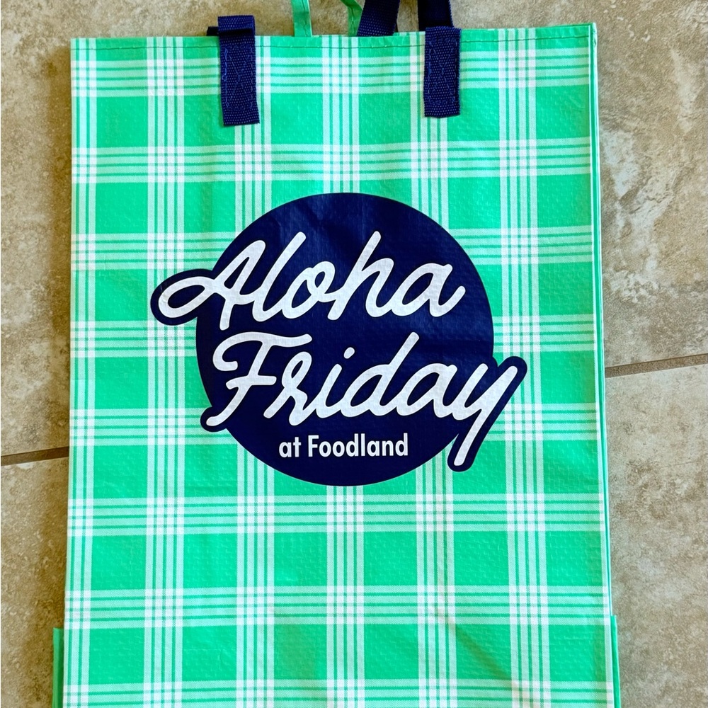 Aloha Friday Foodland Hawaii exclusive Reusable Tote Bag